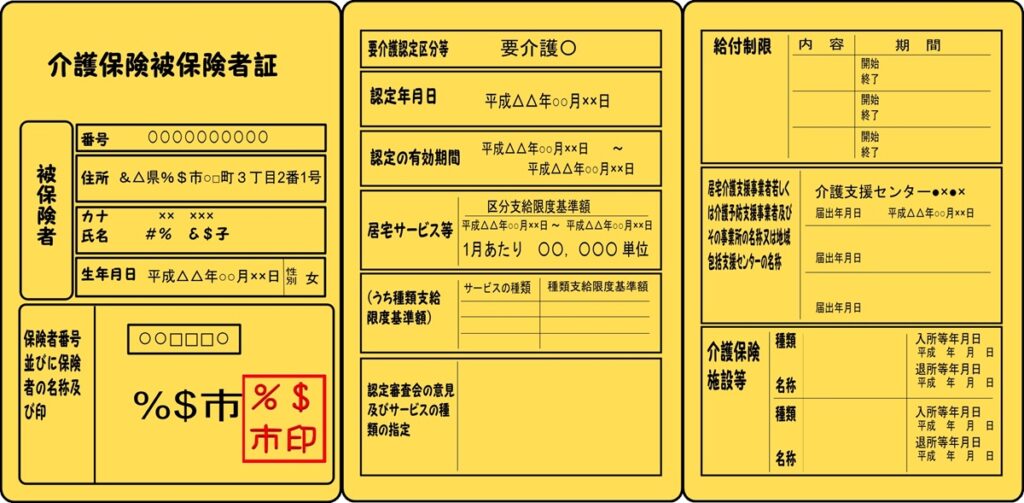 介護保険証